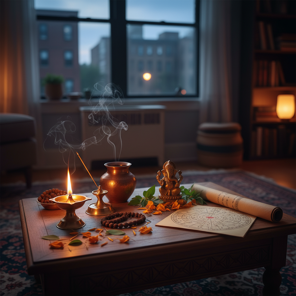 Spiritual healer guiding client with <a href=