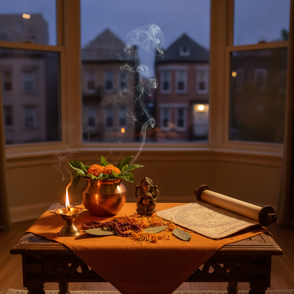 Vedic astrology reading at Queens NY spiritual center