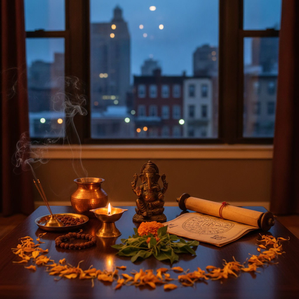 Spiritual healer working with client at Queens NY center
