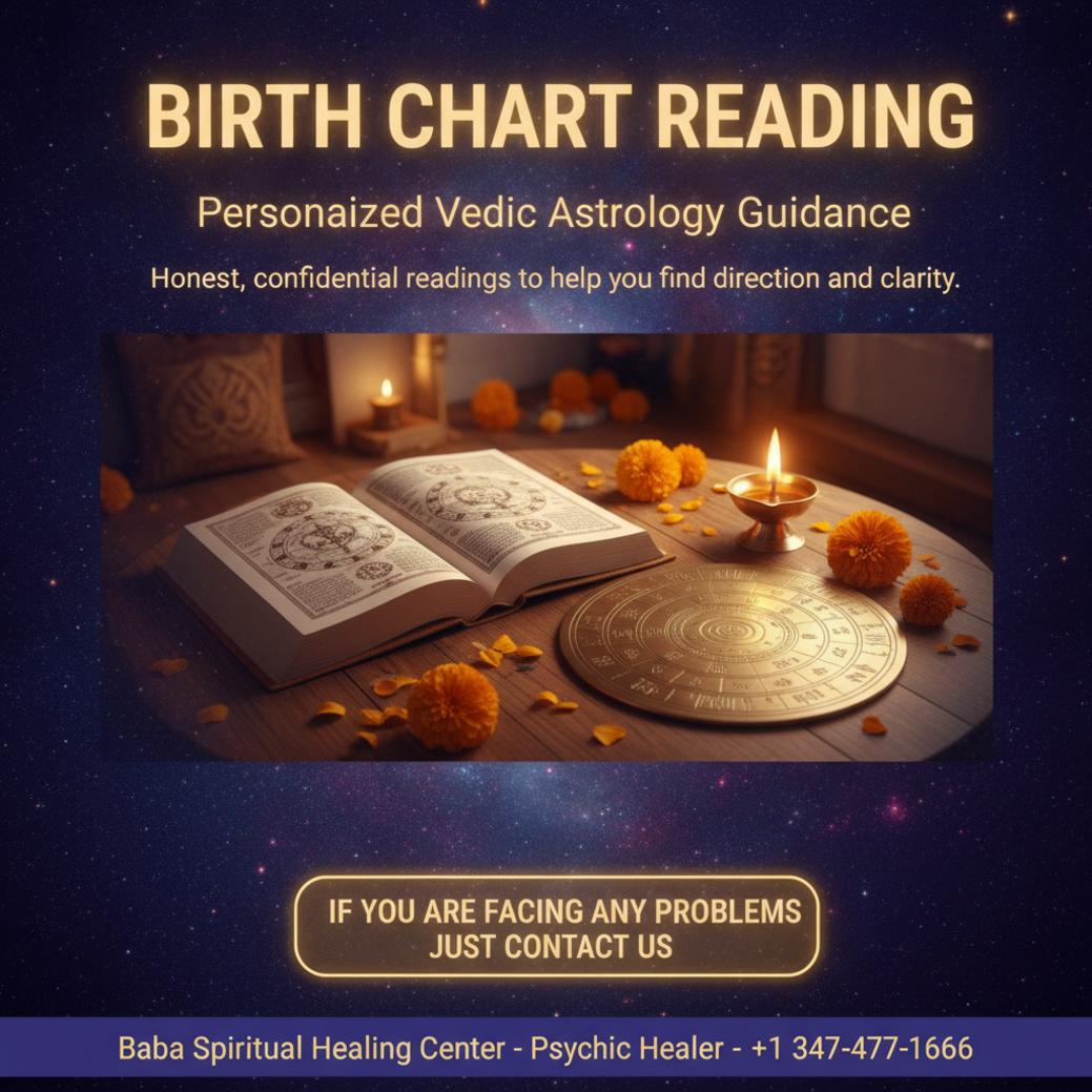 How Birth Chart Reading Can Guide You in Jamaica, NY Birth chart reading setup with Vedic astrology tools Jamaica NY