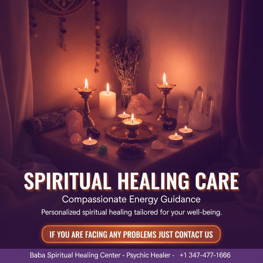 Trusted Spiritual Healer in South Richmond Hill, NY Spiritual healer altar with candles and chakra symbols South Richmond Hill