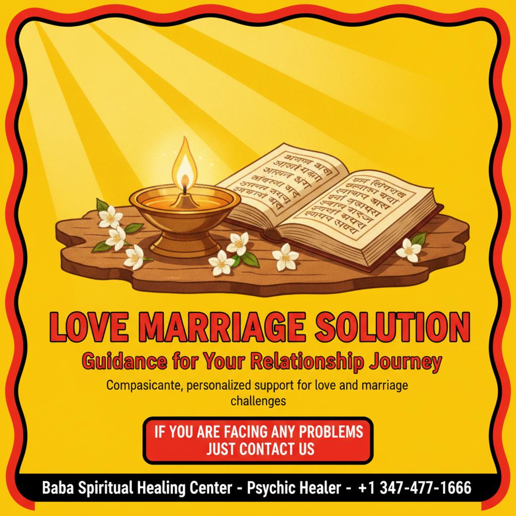 Love marriage solution with traditional Vedic items in Long Island setting