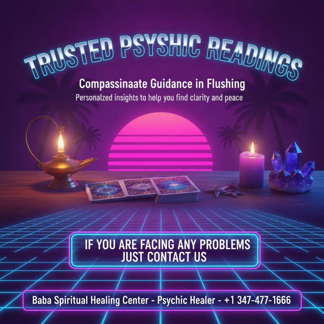 Trusted Psychic in Flushing, NY for Clear Guidance Calm psychic reading setting with tarot cards and candle in Flushing NY