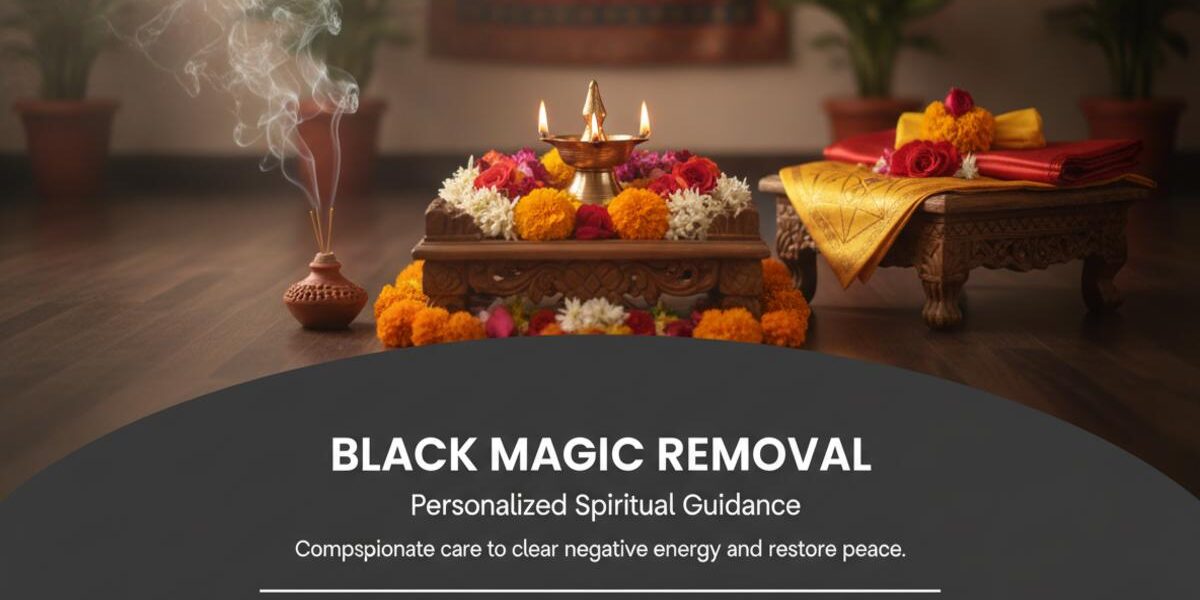 softly lit spiritual altar representing black magic removal specialist New York