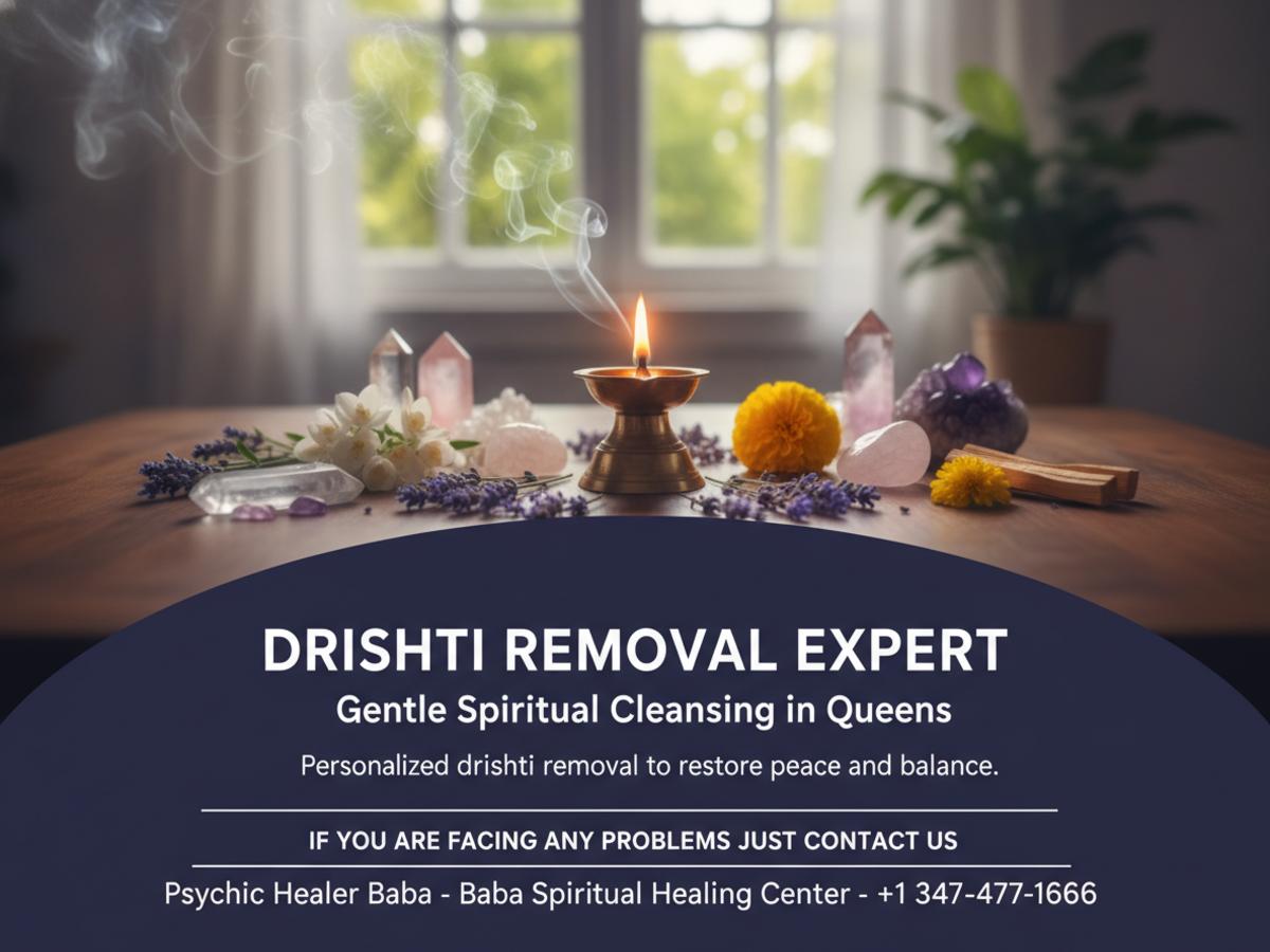 Drishti removal spiritual cleansing setup in Queens, NY