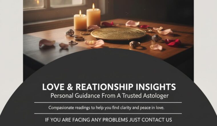 Love astrologer setup with astrology chart and candles in Ozone Park, Queens