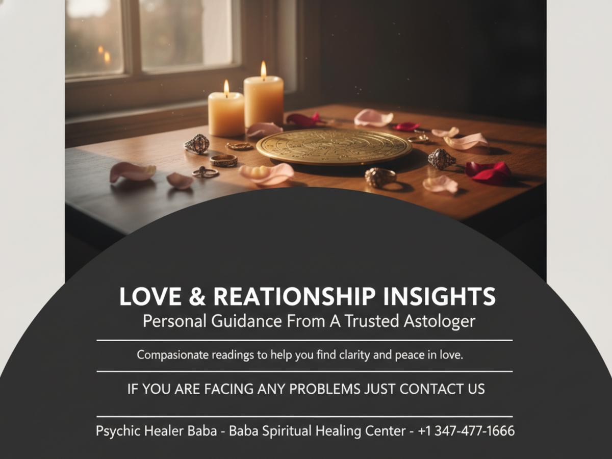 How a Love Astrologer in Ozone Park, NY Can Guide Your Heart Love astrologer setup with astrology chart and candles in Ozone Park, Queens