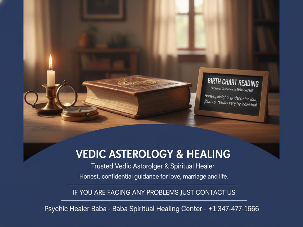 How Birth Chart Reading Near Me Helps in Richmond Hill - Psychic Healer Baba Astrologer Psychic Queens