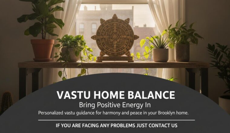 Vastu decorative items with natural light in Brooklyn NY home ambiance